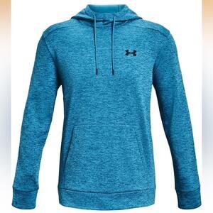 Under Armour Men's Heathered Blue Hoodie Medium